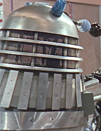 Dalek with see-through neck