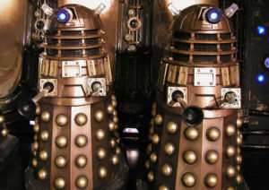 The two new 'Specialist Models' Daleks. 