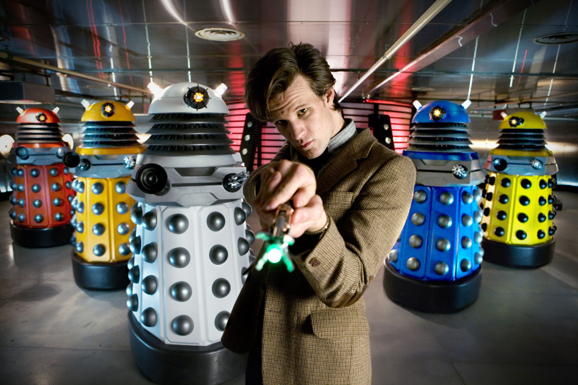 The reveal of the New Paradigm Daleks!