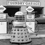 Dalek 4 at Foundry Garage in Street, Somerset. Click for a larger view. Picture - Ken Nicholls.