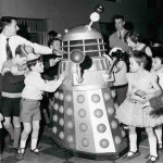 Dalek Six-1 at the National Physical Laboratory kids Christmas party in 1967. Click for a larger view.