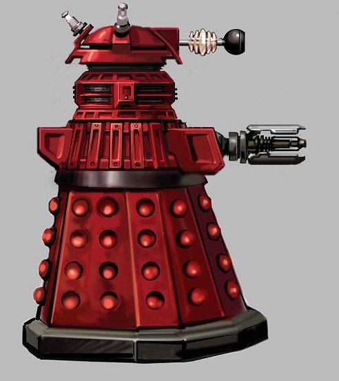 An early idea based on the Special Weapons Dalek