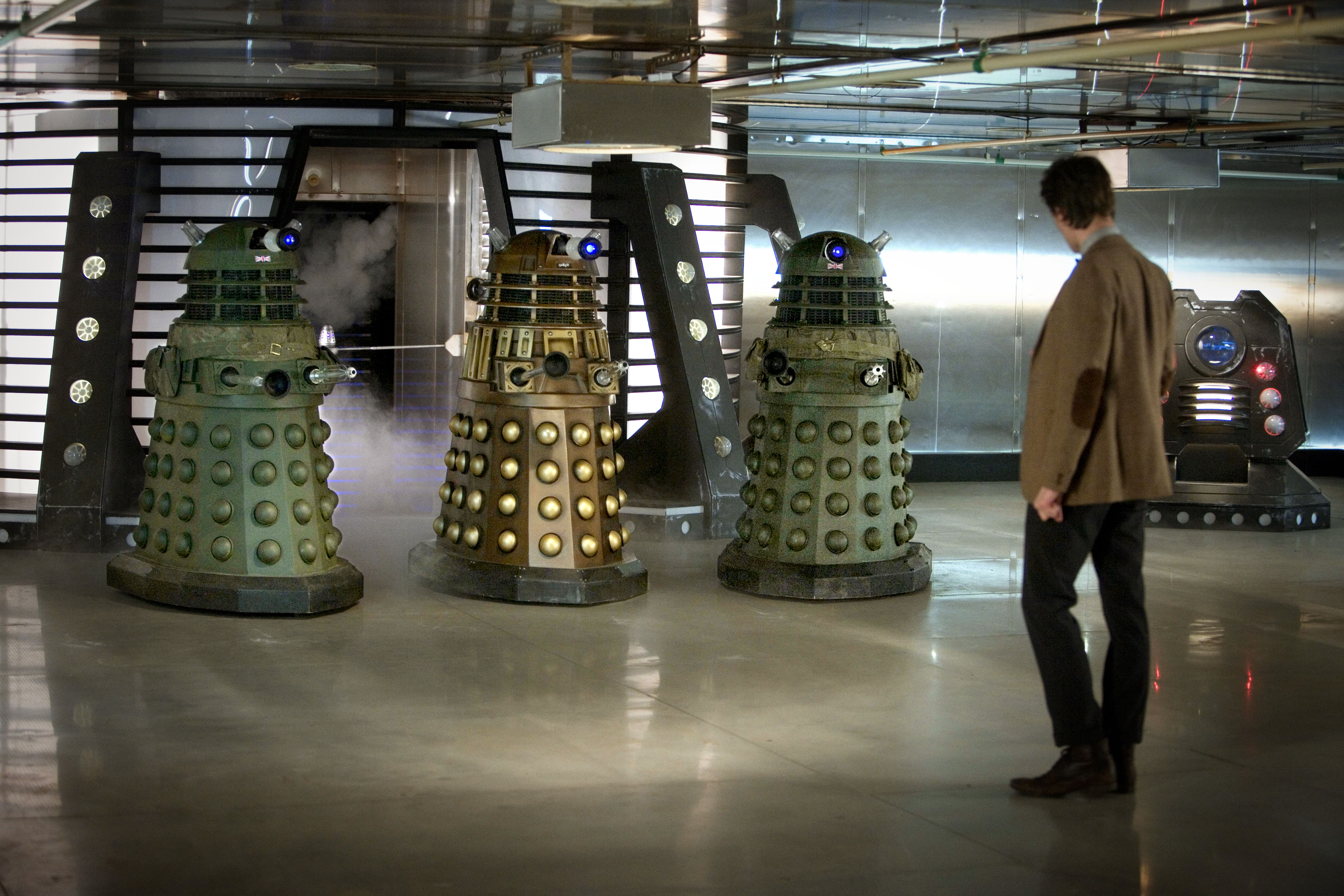 NSD2 (left), NSD5 and NSD4 together on the Dalek Spacecraft