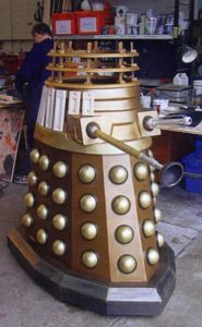 The new Dalek is nearly ready.