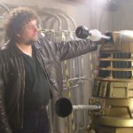 Robert Shearman with the new look Dalek