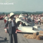 Elisabeth Sladen at Goodwood in 1974