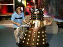 Toby Chamberlain of 'This Planet Earth' measures up the Brighton Dalek
