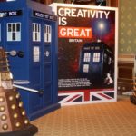 The Daleks invade the Foreign & Commonwealth Office in London. Picture - Carwyn Jones.