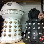 The Emperor and Davros arrive at The Model Unit. Picture - Mike Tucker.