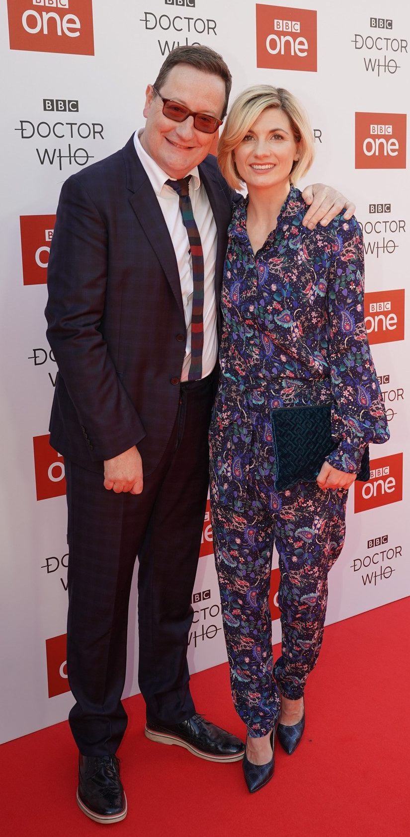 Chris Chibnall and Jodie Whittaker