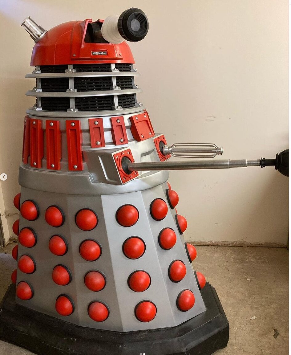 The 'Scientist' Dalek. Picture - Mike Tucker.