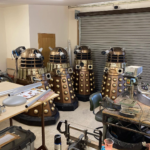 The four Symphonic Spectacular props at The Model Unit. Picture - Mike Tucker.